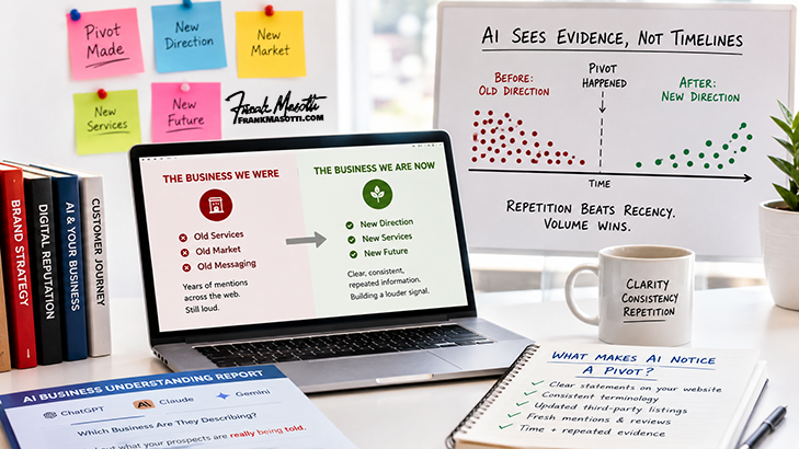 Can AI Tell When a Business Has Changed Direction?
