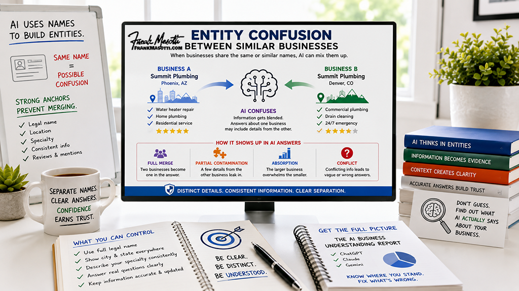 Entity Confusion Between Similar Businesses Entity Confusion Between Similar Businesses