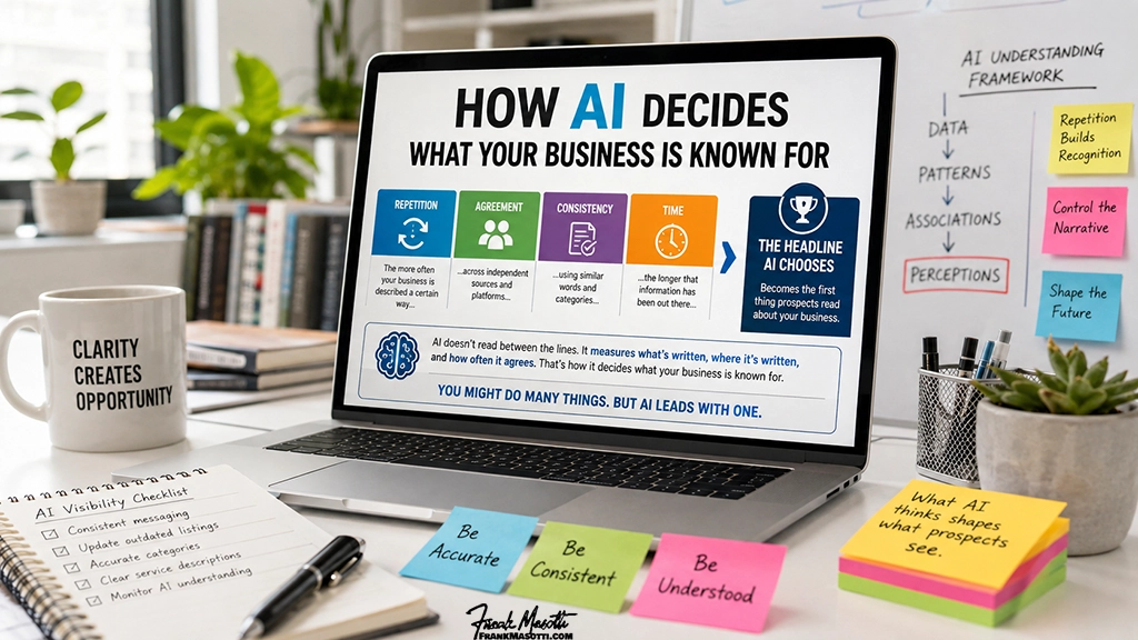 How AI Decides What Your Business Is Known For