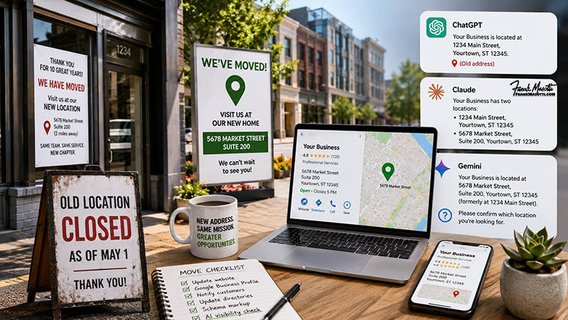 What Happens When a Business Moves but Its Old Location Remains Online