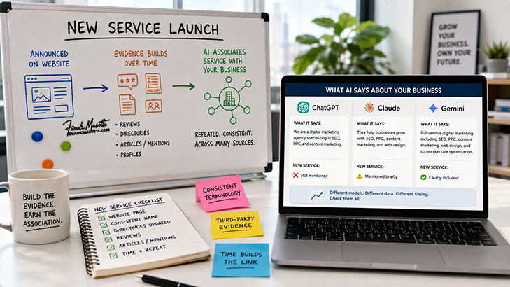 Why Adding a New Service Does Not Mean AI Will Immediately Associate It With Your Business