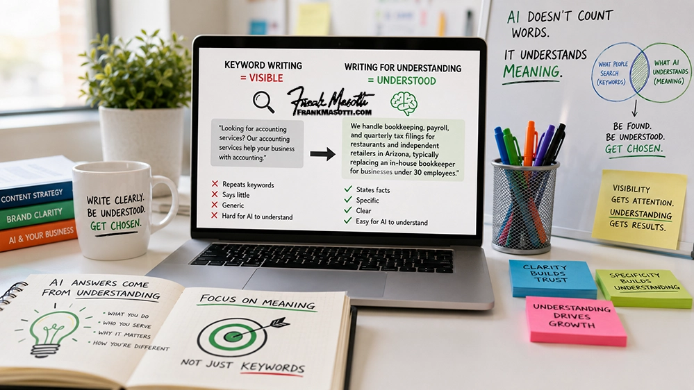Writing for Understanding Instead of Keywords