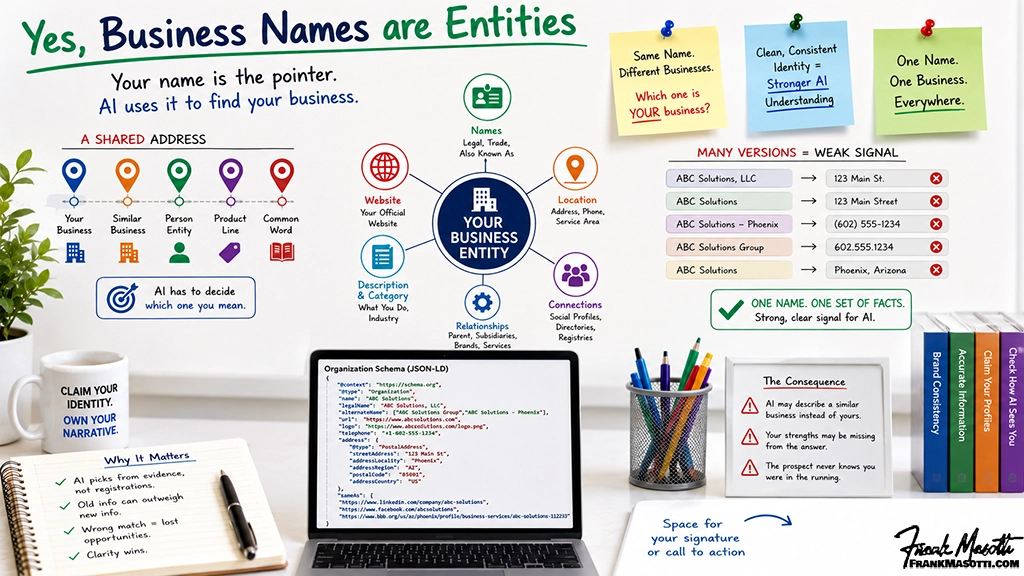 Yes Business Names Are Entities