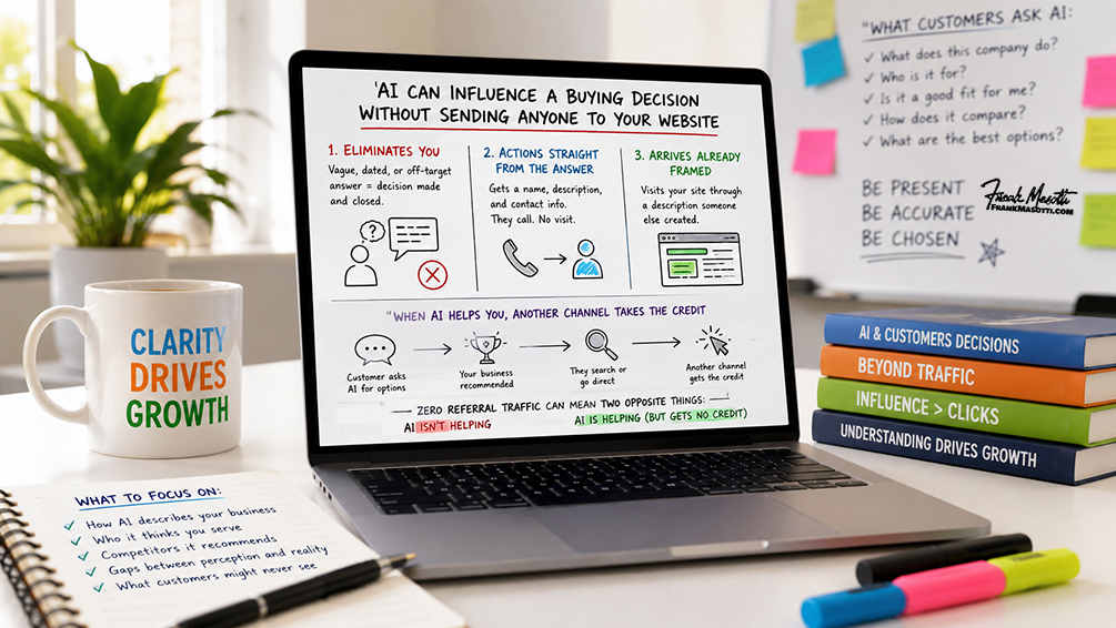 AI Can Influence a Buying Decision Without Sending Anyone to Your Website