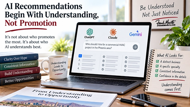 AI Recommendations Begin With Understanding, Not Promotion
