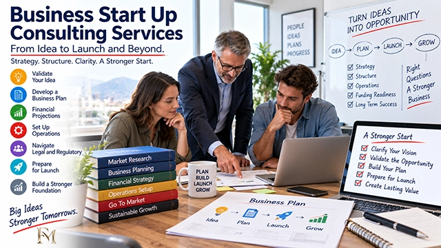 AI Search Engine Audit for Business Start Up Consulting Services