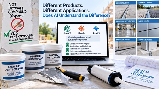 AI Search Engine Audit for Joint Compound Manufacturers AI Search Engine Audit for Joint Compound Manufacturers