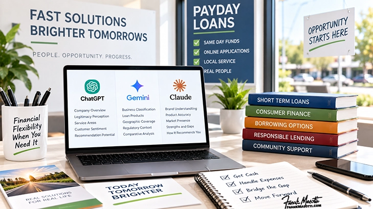 AI Search Engine Audit for Payday Lending Services AI Search Engine Audit for Payday Lending Services
