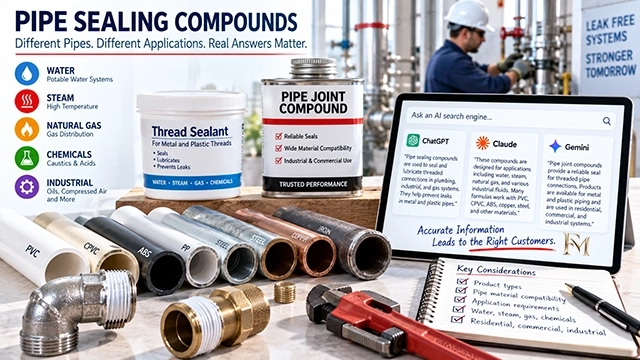 AI Search Engine Audit for Pipe Sealing Compound Manufacturers