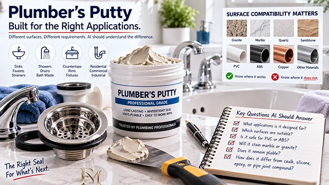 AI Search Engine Audit for Plumber’s Putty Manufacturers AI Search Engine Audit for Plumber’s Putty Manufacturers