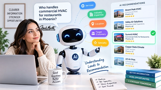 Before AI Recommends Your Business, It Has to Understand What You Do Before AI Recommends Your Business, It Has to Understand What You Do