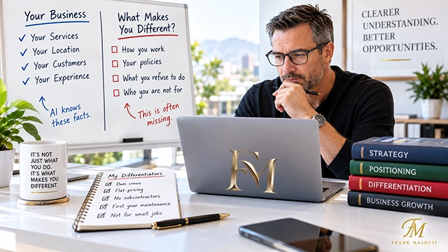 Does AI Know What Makes Your Business Different?