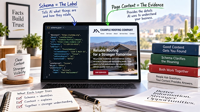 Schema vs Page Content