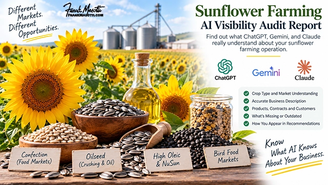 Sunflower Farming AI Visibility Audit Report