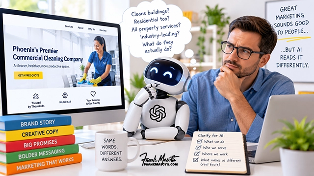 Why AI Can Misread Marketing Language Why AI Can Misread Marketing Language