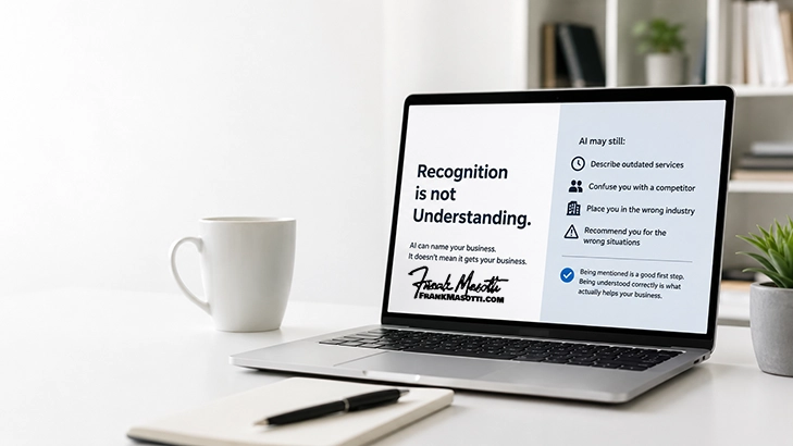 If AI Mentions My Business, It Must Understand My Business. Not Necessarily